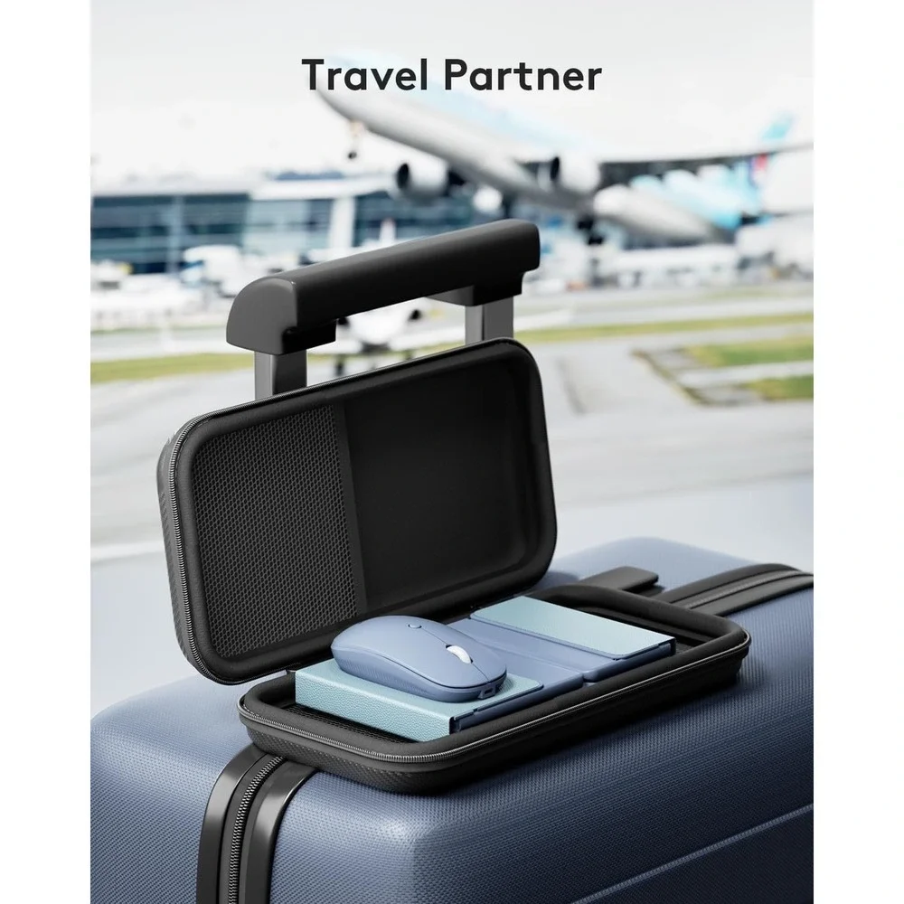 Samsers Foldable Bluetooth Keyboard Mouse Combo 2.4G‎ BT5 Travel Full Size